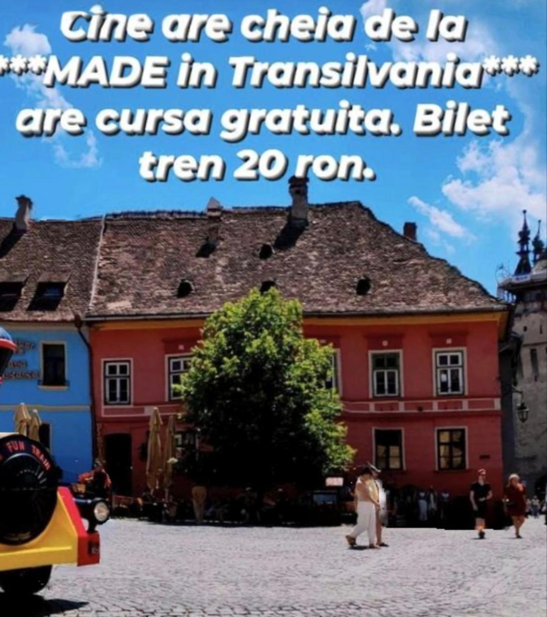 Made In Transilvania Sighişoara Exteriér fotografie